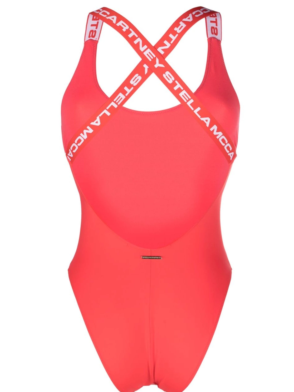 Cheap McCartney Stella Women logo-strap swimsuit 0818